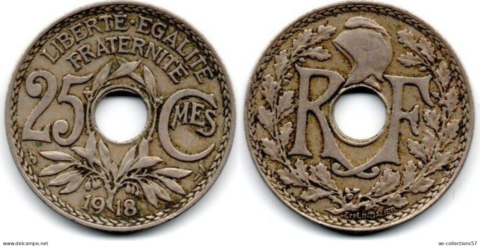 MA 28450 /  25 Centimes 1918 TTB - 25 Centimes