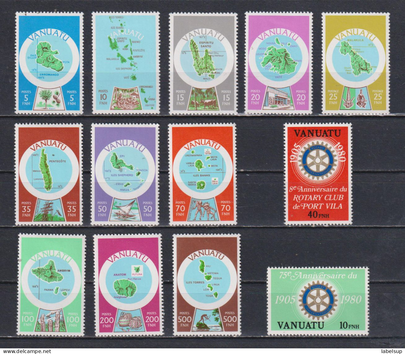 Timbres Neufs* De Vanuatu De 1980 MH - Vanuatu (1980-...)