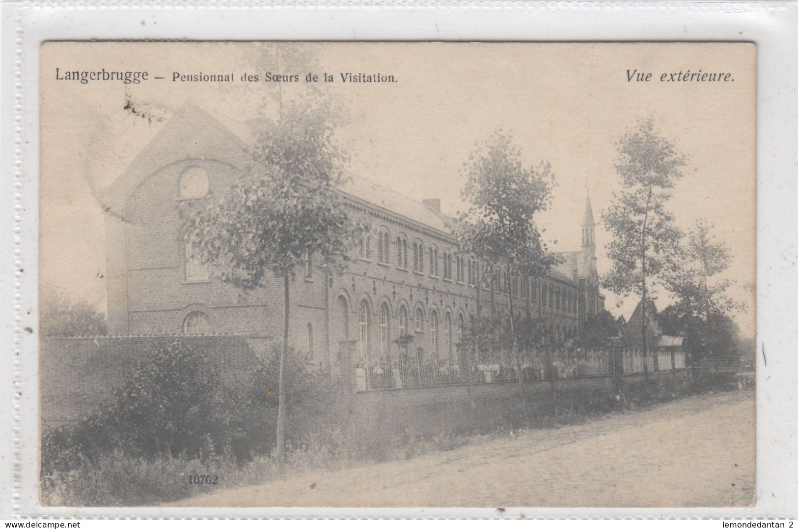 Langerbrugge. Pensionnat Des Soeurs De La Visitation. Vue Extérieure. * - Evergem