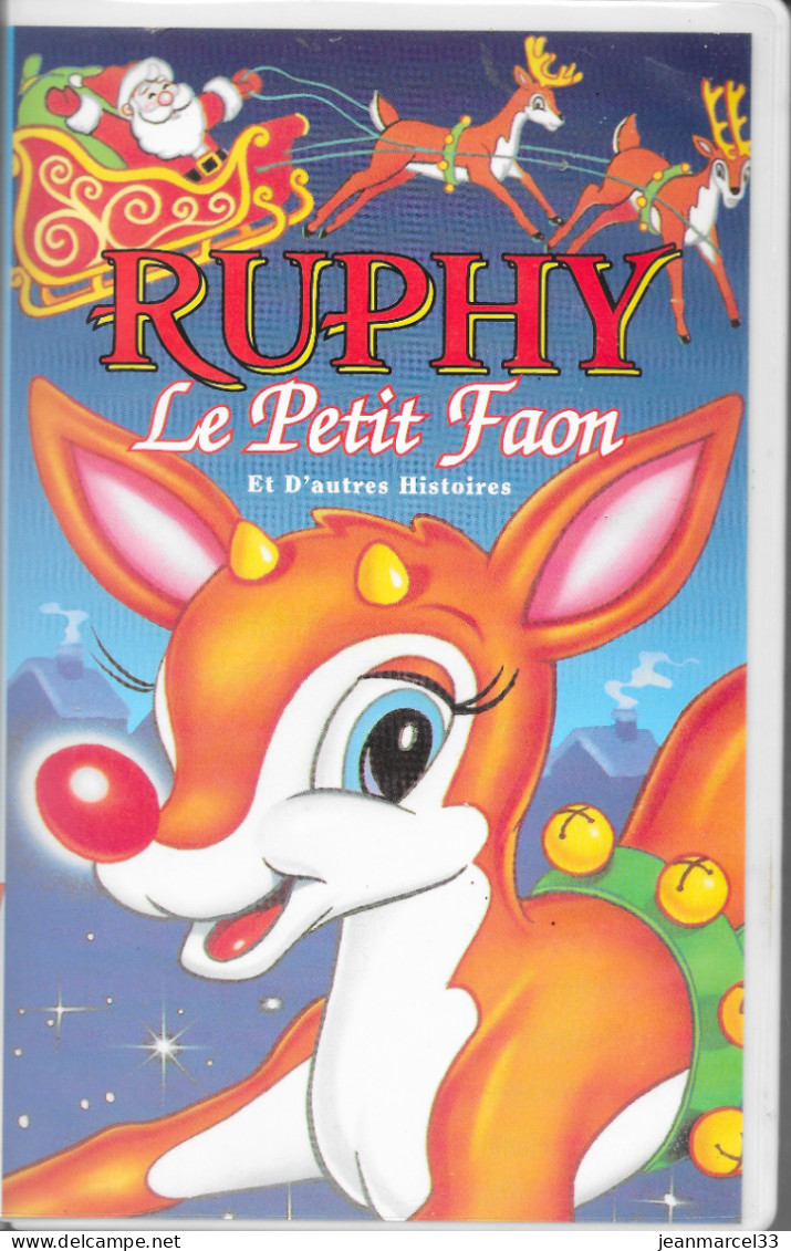 K7  VHS Ruphy Le Petit Faon - Dessins Animés