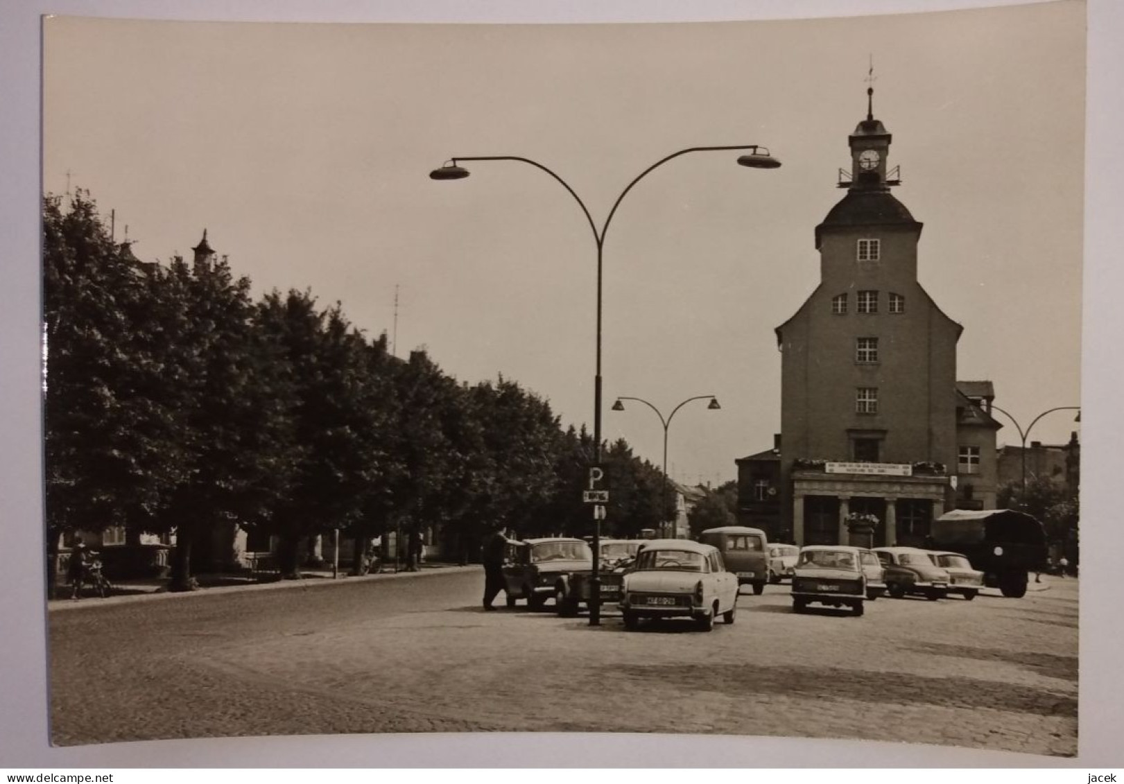 Treuenbrietzen 1970 Year Rathaus Car Auto Trabant - Treuenbrietzen