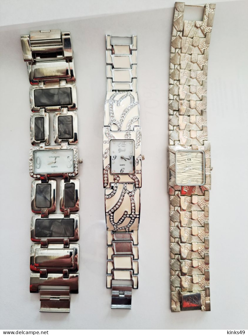 J006> N° 3 OROLOGI Bigiotteria Tra Anni '70 E Anni '90 - Relojes Modernos