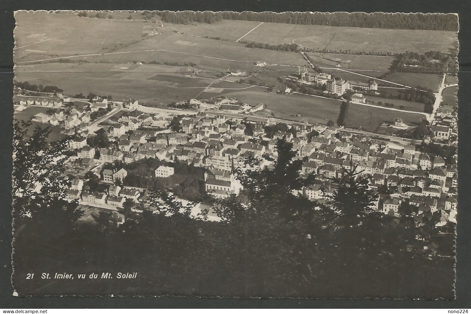 Carte P De 1946 ( St. Imier / Vu Du Mt.Soleil ) - Saint-Imier 