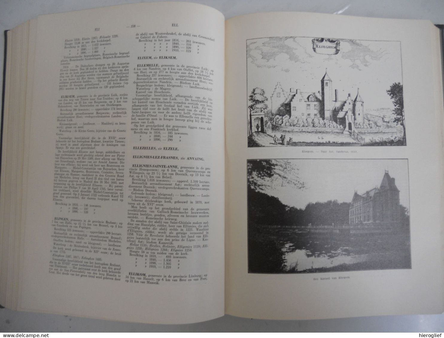 Geschiedkundig en aardrijkskundig woordenboek der Belgische gemeenten 1 & 2 - Eug. De Seyn ° Roeselare + Etterbeek