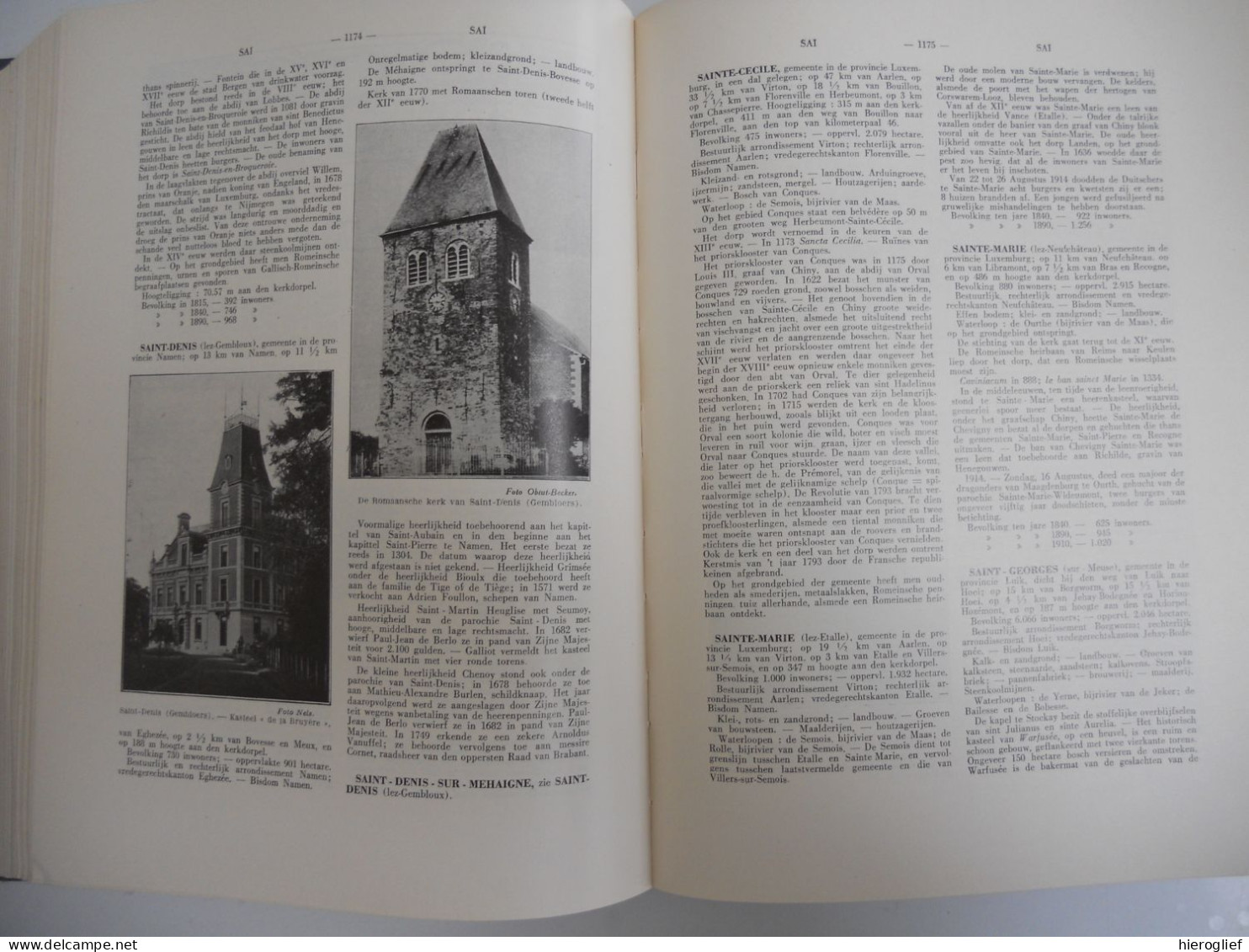 Geschiedkundig en aardrijkskundig woordenboek der Belgische gemeenten 1 & 2 - Eug. De Seyn ° Roeselare + Etterbeek