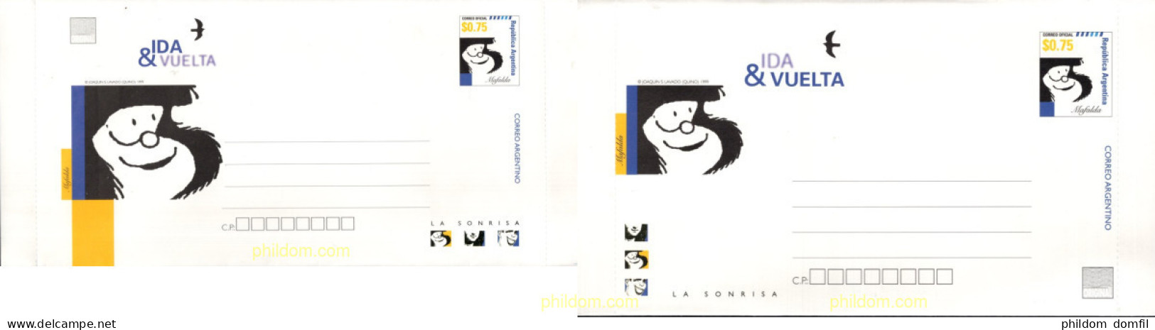 716501 MNH ARGENTINA 1999 IDA Y VUELTA - Unused Stamps
