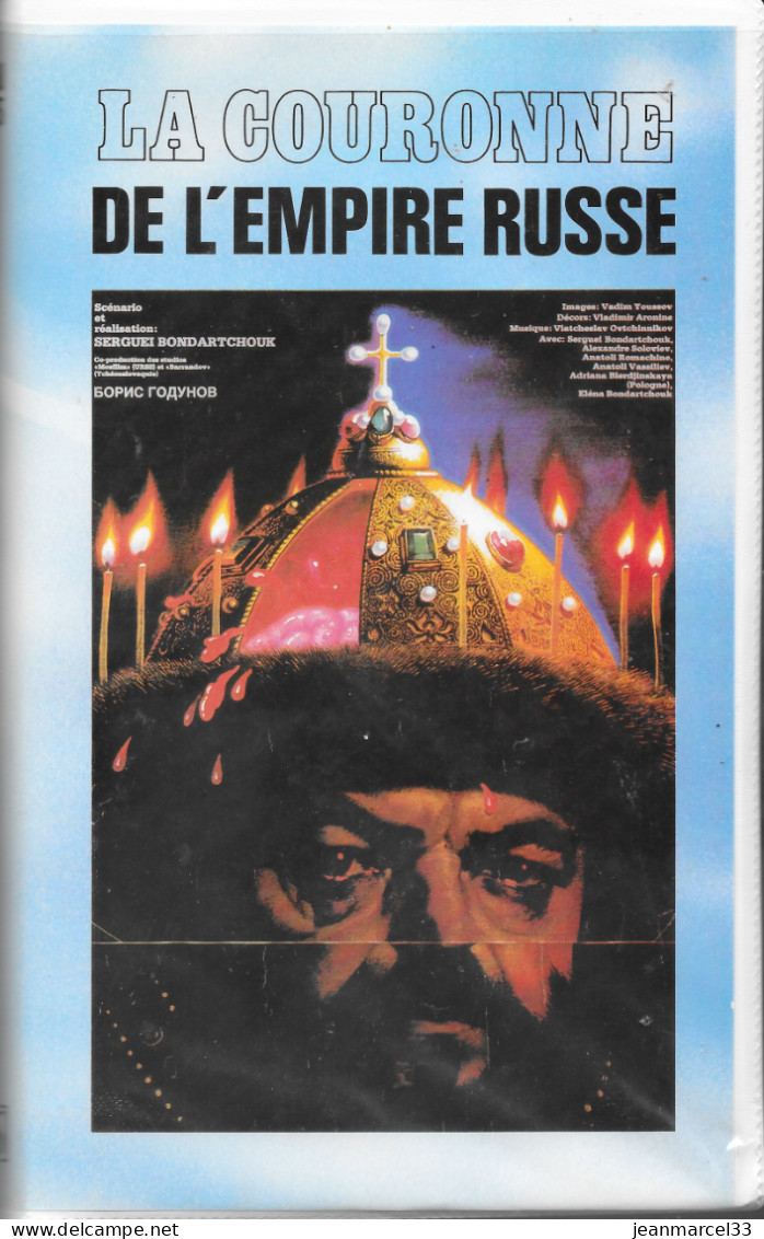 K7  VHS  La Couronne De L'Empire Russe - Azione, Avventura