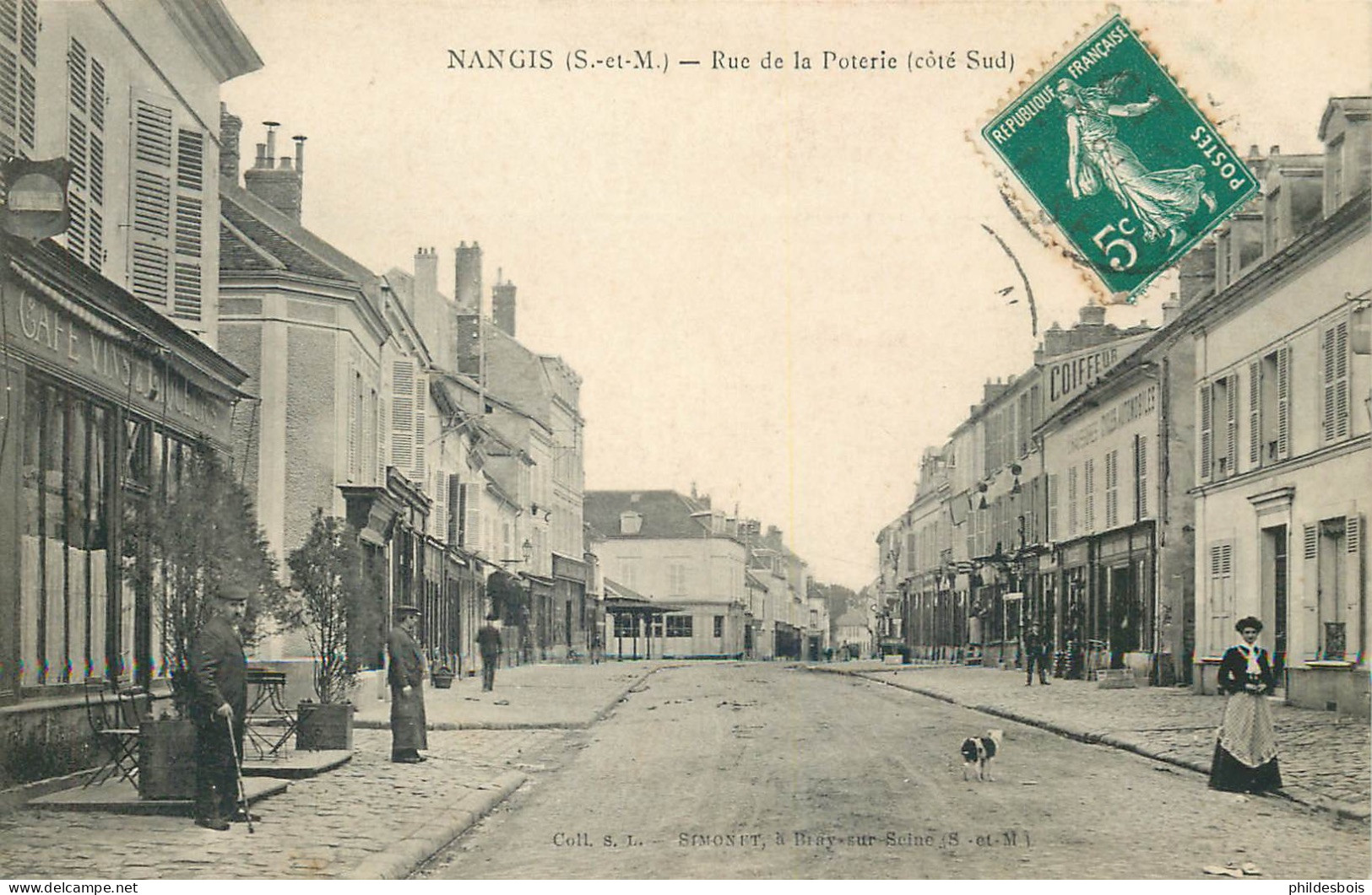 SEINE ET MARNE  NANGIS  Rue De La Poterie - Nangis