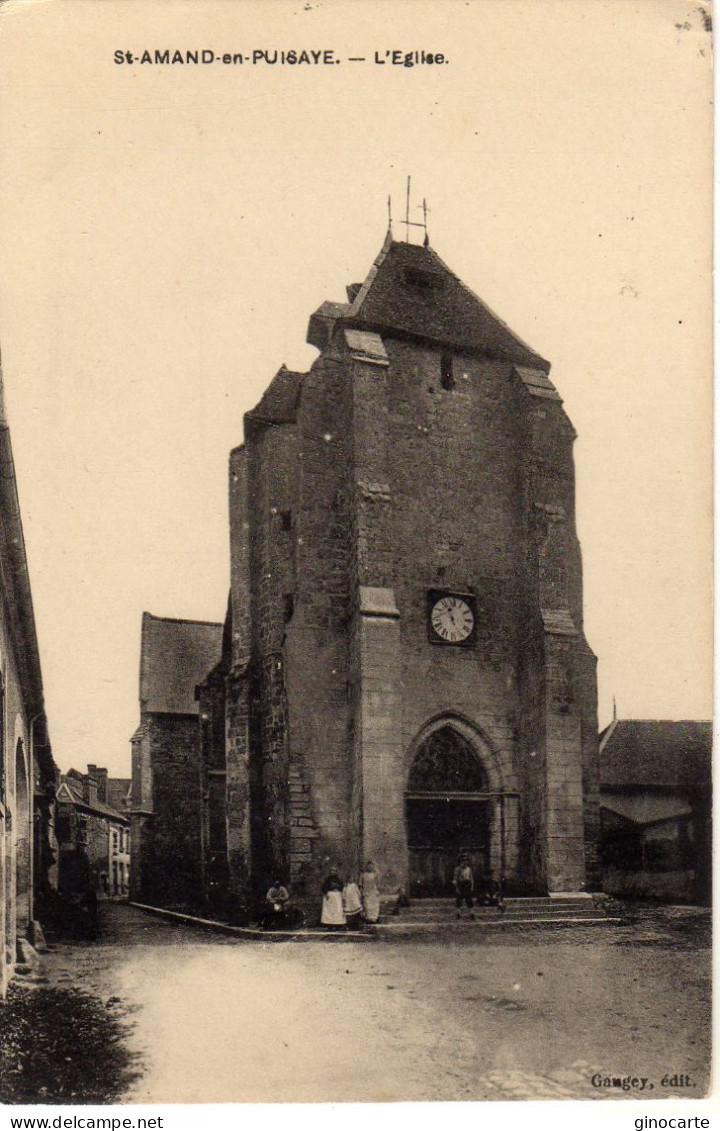 St Saint Amand En Puisaye L'eglise - Saint-Amand-en-Puisaye
