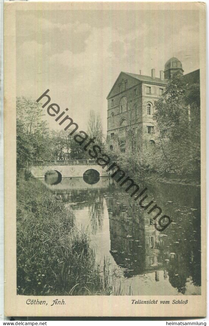 Cöthen - Teilansicht Vom Schloss - Verlag C. Conrad Cöthen - Köthen (Anhalt)