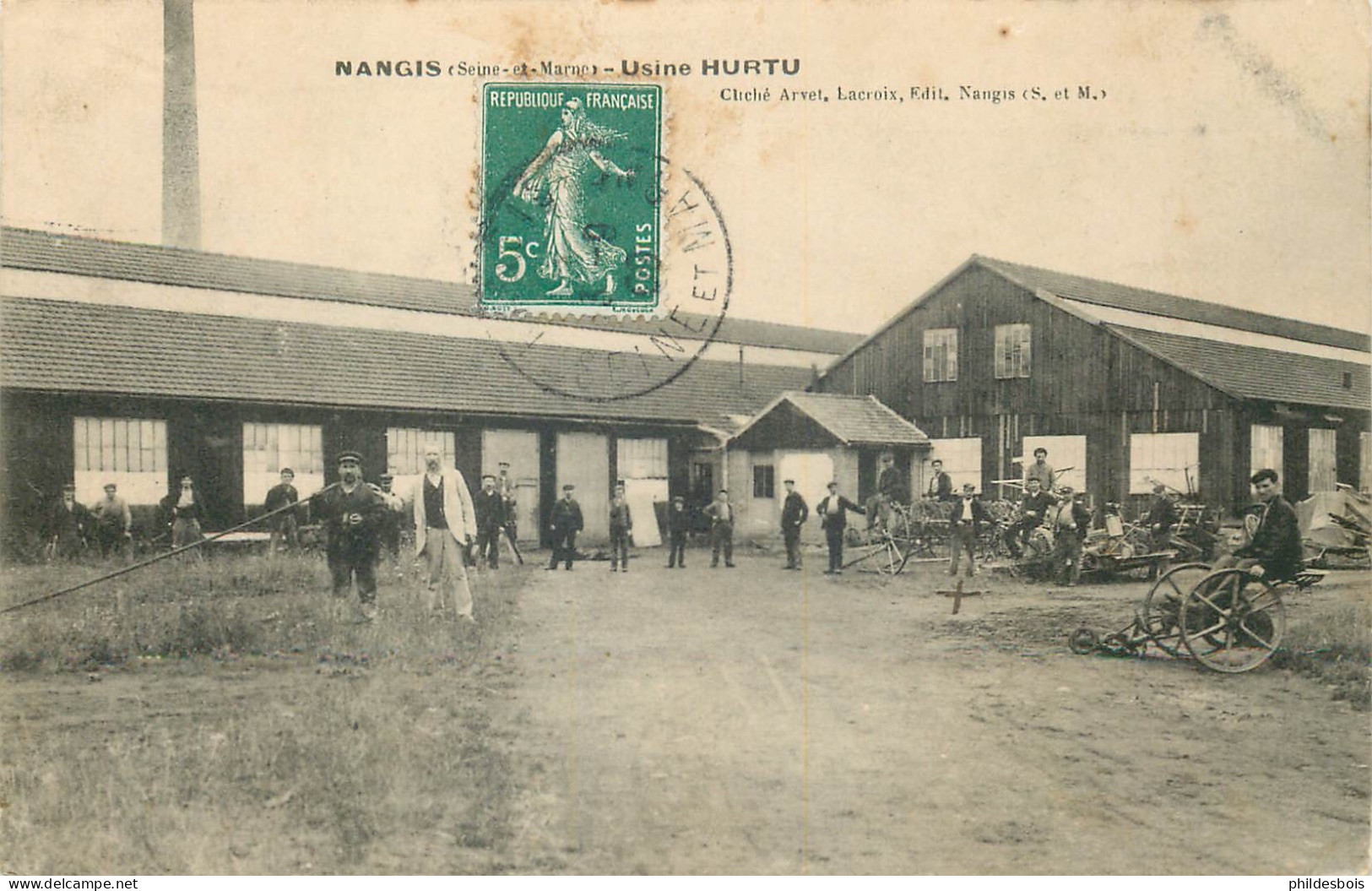 SEINE ET MARNE  NANGIS    Usine HURTU - Nangis