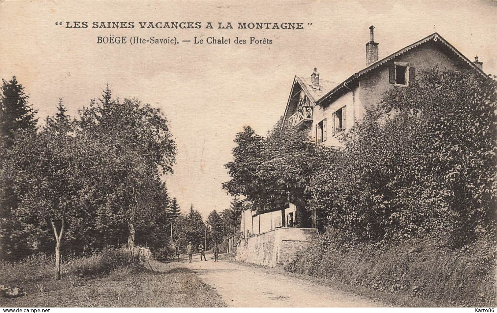 Boëge * Route Et Le Chalet Des Forêts * Villa * Les Saines Vacances à La Montagne - Boëge