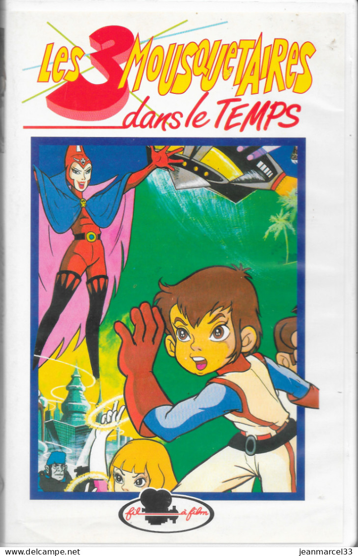 K7  VHS Les 3 Mousquetaires Dans Le Temps - Cartoons