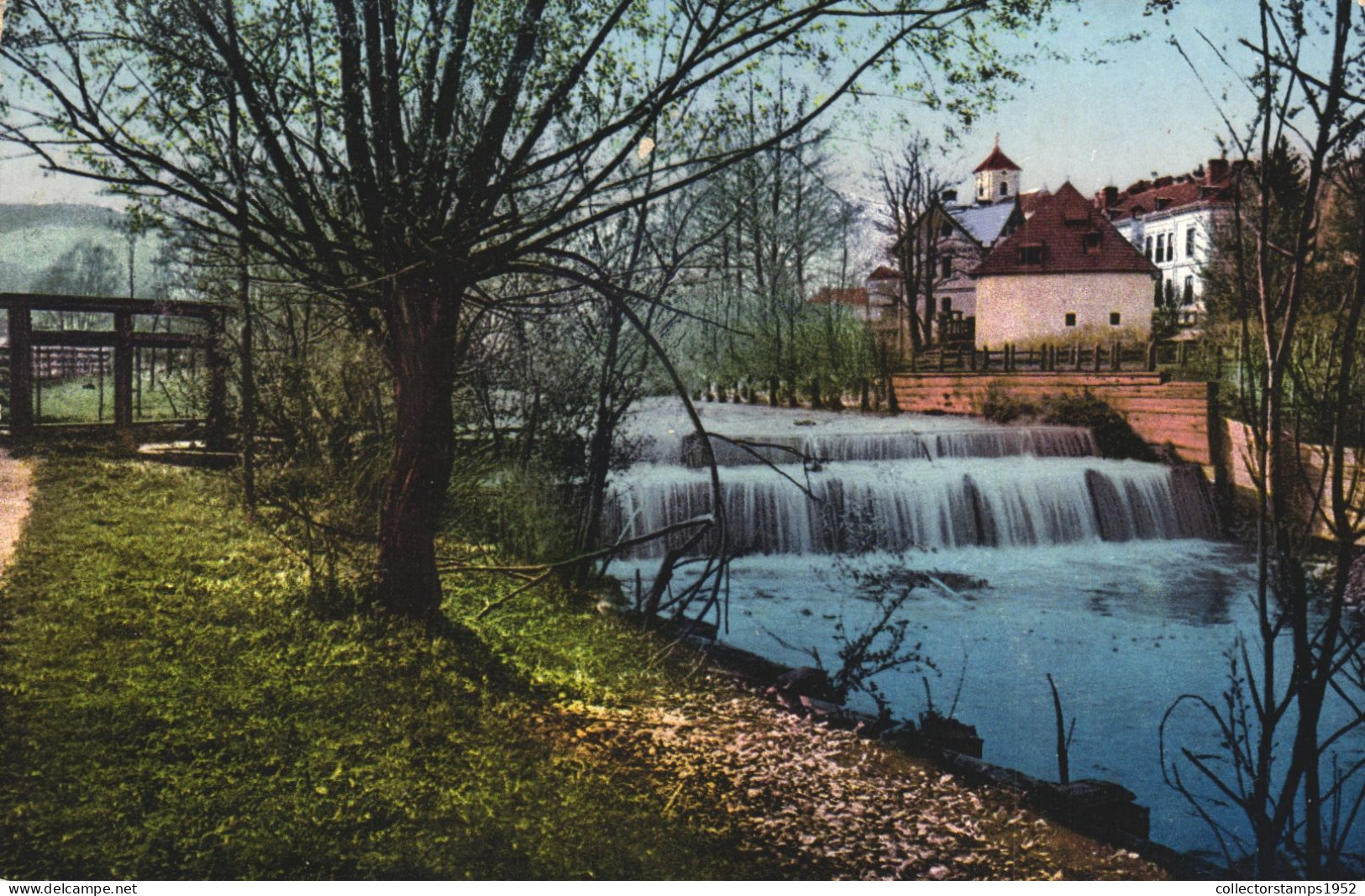 KIRCHBERG, ARCHITECTURE, SMALL WATERFALL, AUSTRIA - Kirchberg