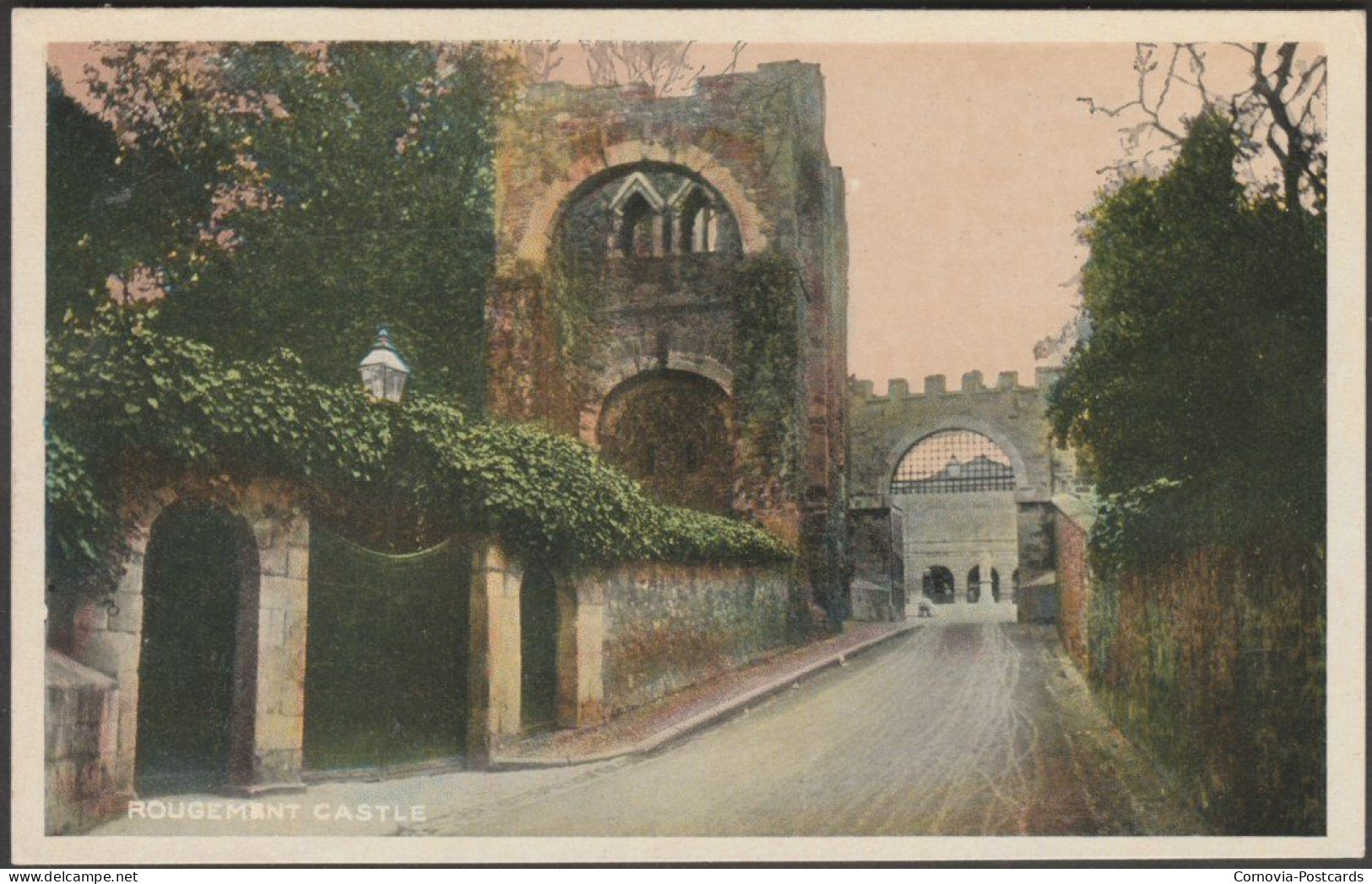 Rougemont Castle, Exeter, Devon, C.1905-10 - Milton Artlette Postcard - Exeter