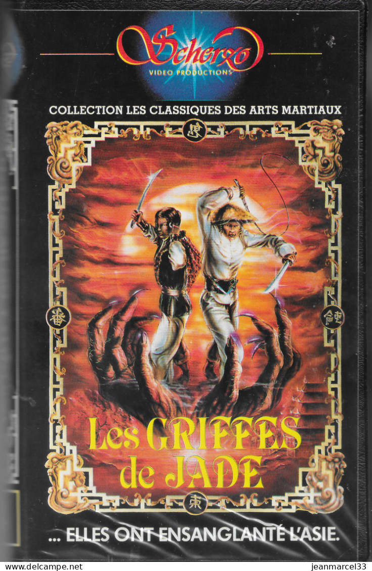 K7  VHS Les Griffes De Jade - Action, Aventure