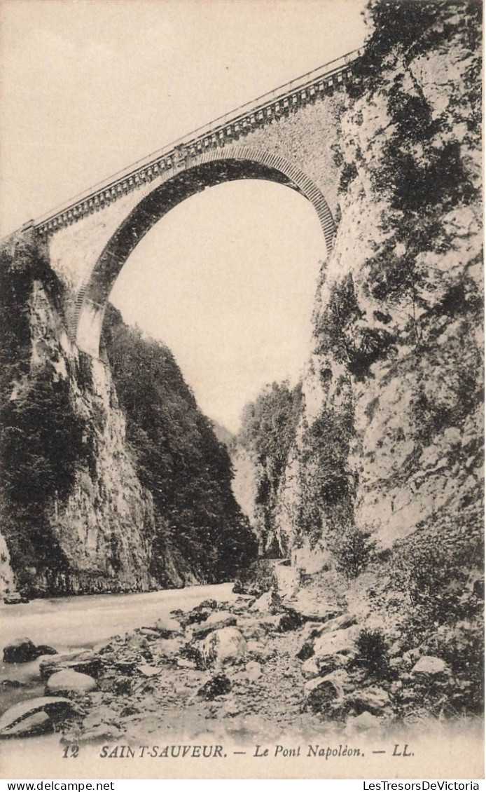 FRANCE - Saint Sauveur - Le Pont Napoléon - LL. - Carte Postale Ancienne - Saint Sauveur Le Vicomte