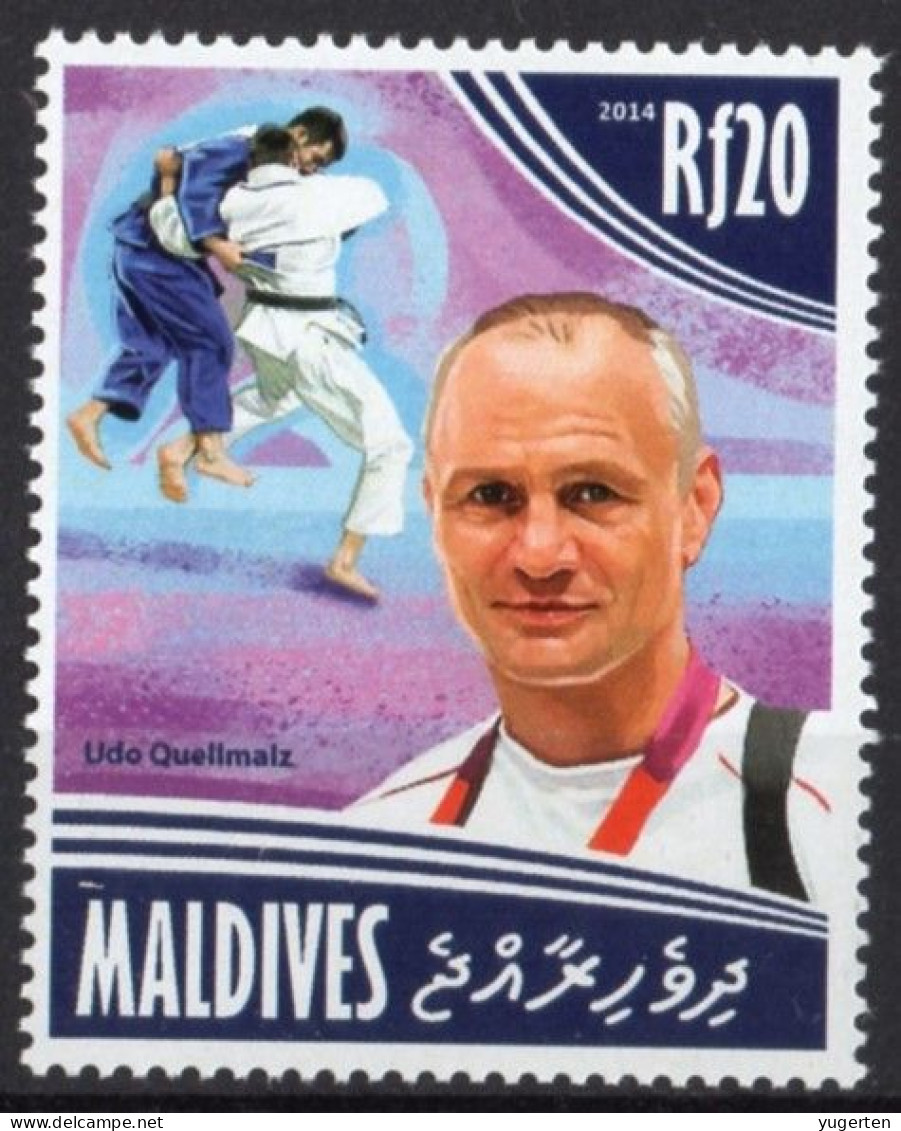 MALDIVES - 1v - MNH - Judo - Udo Quellmalz - Germany - Martial Arts - Arts Martiaux - Sport - Deutschland - Judo