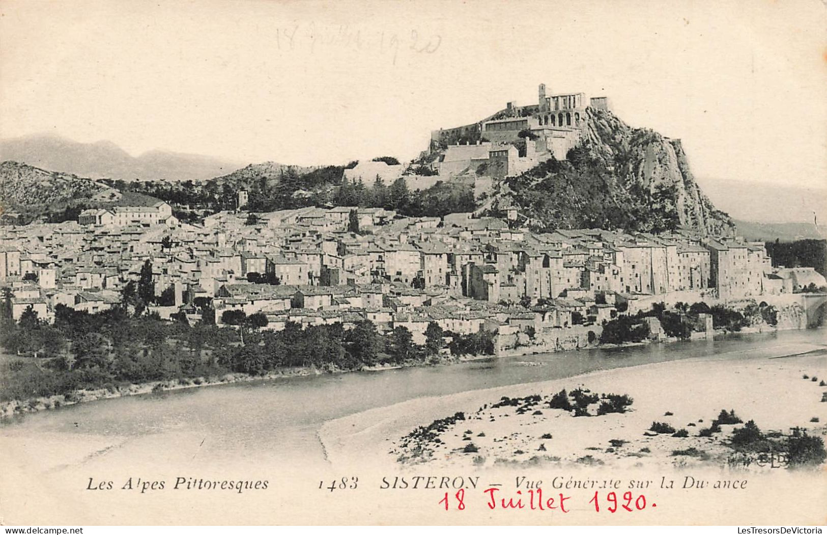 FRANCE - Sisteron - Vue Générale Sur La Durance - Carte Postale Ancienne - Sisteron