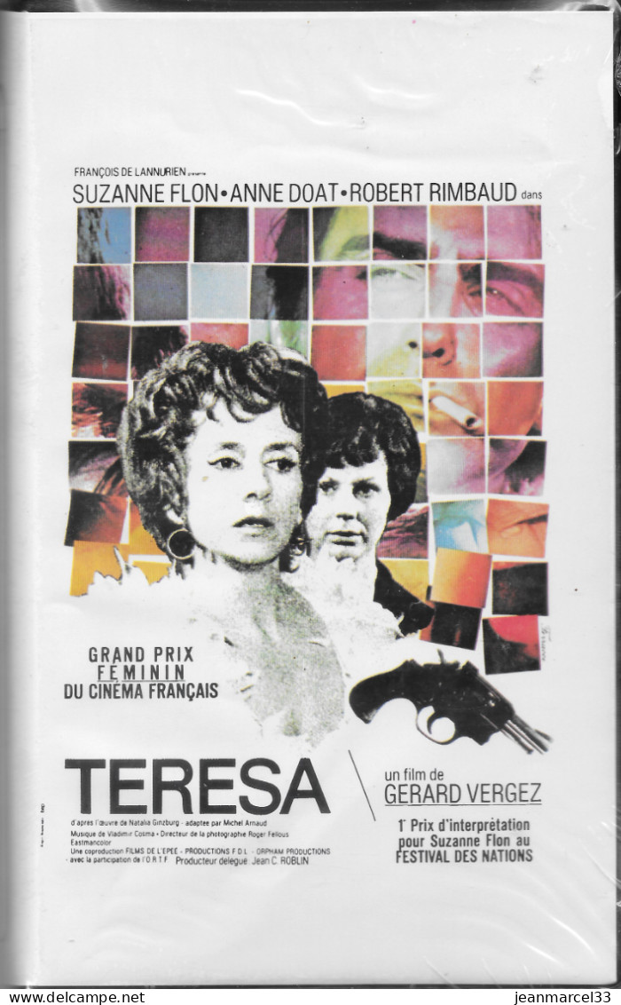 K7  VHS TERESA  Grand Prix Féminin Du Cinéma Français - Actie, Avontuur