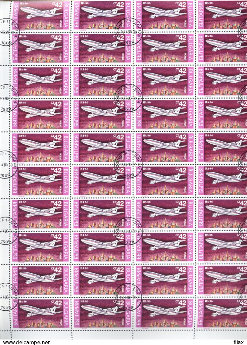 LOT BGCTO01 -  CHEAP  CTO  STAMPS  IN  SHEETS (for packets or resale)