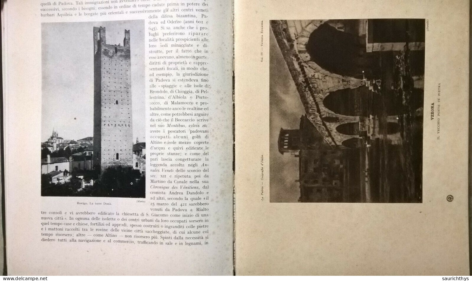 Adriano Augusto Michieli - Venezia Euganea - Con Una Carta Geografica UTET 1927 - Veneto Friuli Venezia Giulia - Geschiedenis, Biografie, Filosofie