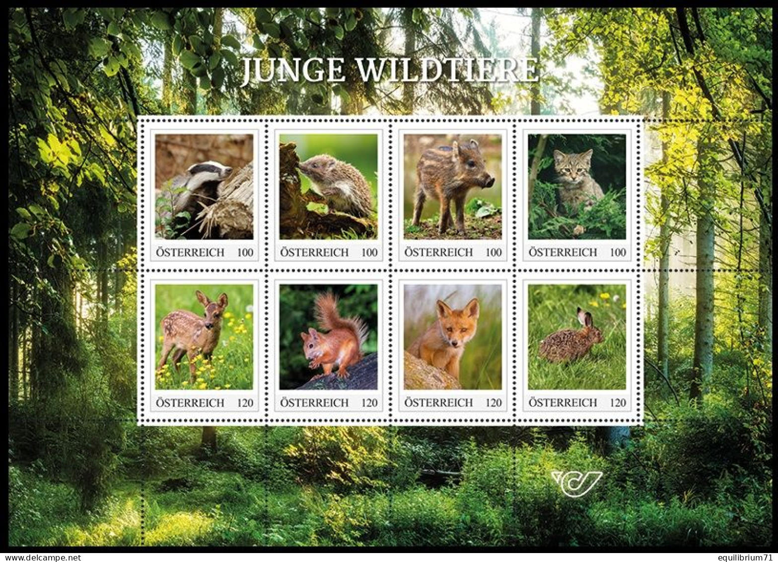 Autriche** - Jeunes Animaux Sauvages / Jonge Wilde Dieren / Junge Wildtiere / Young Wild Animals - Rabbits