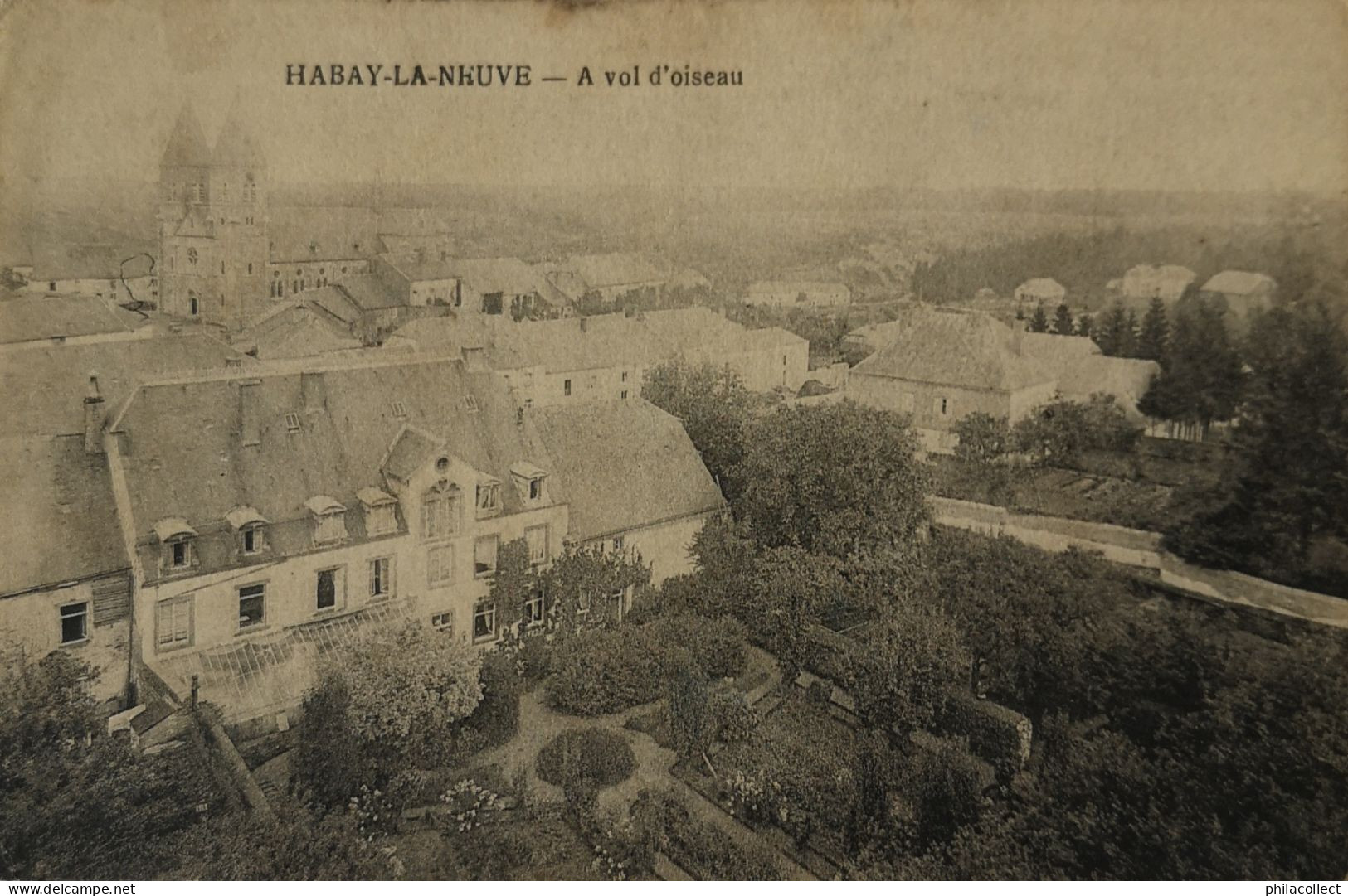 Habay La Neuve // A Vol D'oiseau 1918 Vuil - Habay