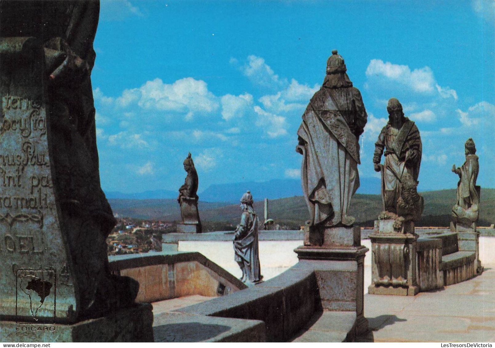 BRÉSIL - Congonhas Do Campo - Conjunto De Profetas Na Igreja Bom Jesus De Matosinho - Colorisé - Carte Postale - Andere