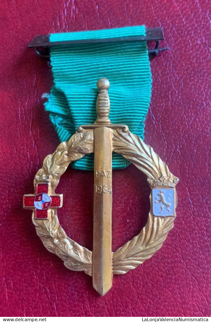 España Medalla Franco XXV Años Paz Y Miniatura 1964 PG 949 - Otros & Sin Clasificación