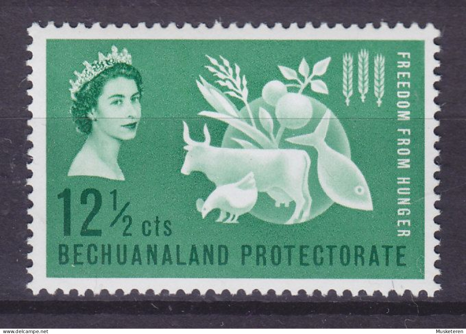 Bechuanaland 1963 Mi. 169, Kampf Gegen Hunger Freedom From Hunger, MNH** - 1885-1964 Herrschaft Von Bechuanaland