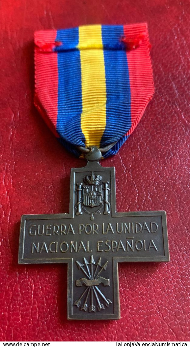España Medalla Guerra Por La Unidad Nacional Española PG 969 - Autres & Non Classés