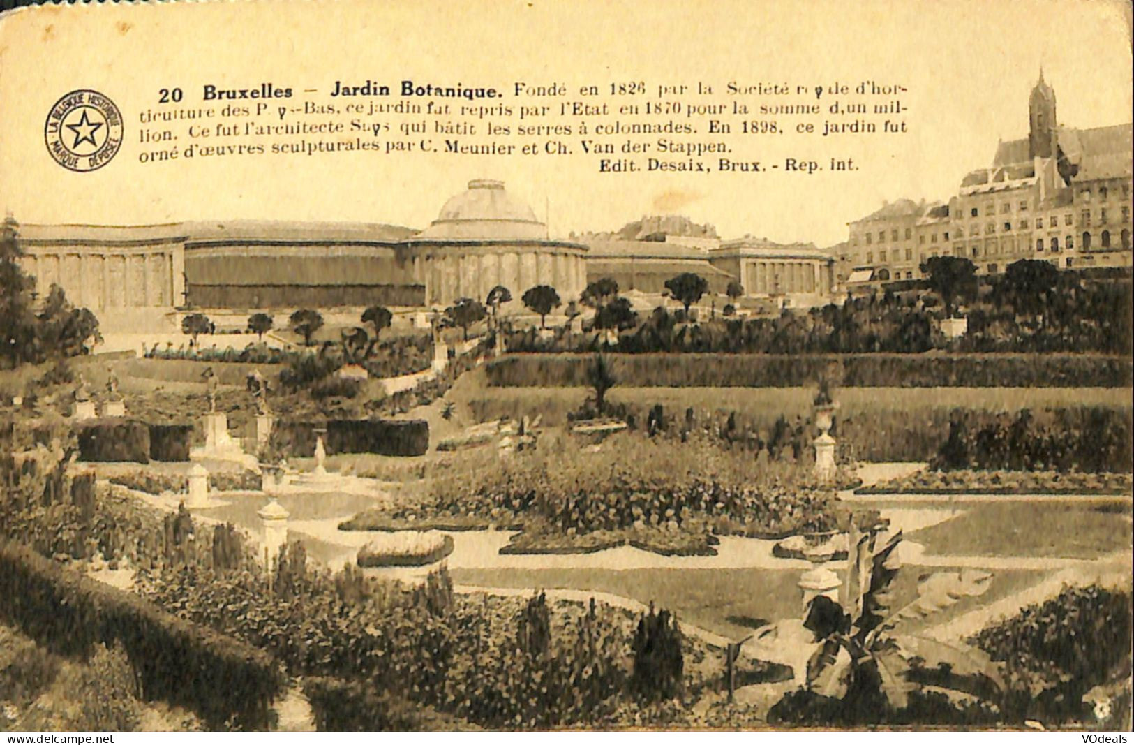 Belgique - Brussel - Bruxelles - Jardin Botanique - Bosques, Parques, Jardines