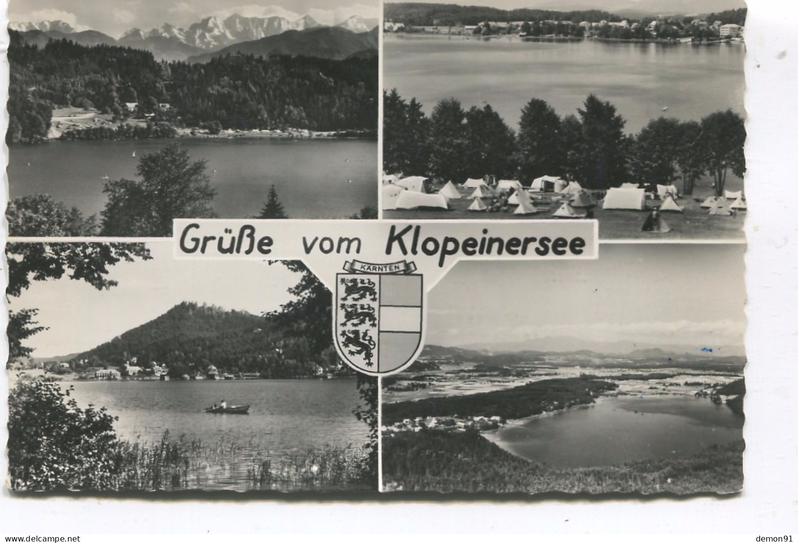 CPSM GF -Gruss Vom Klopeinersee - - Völkermarkt