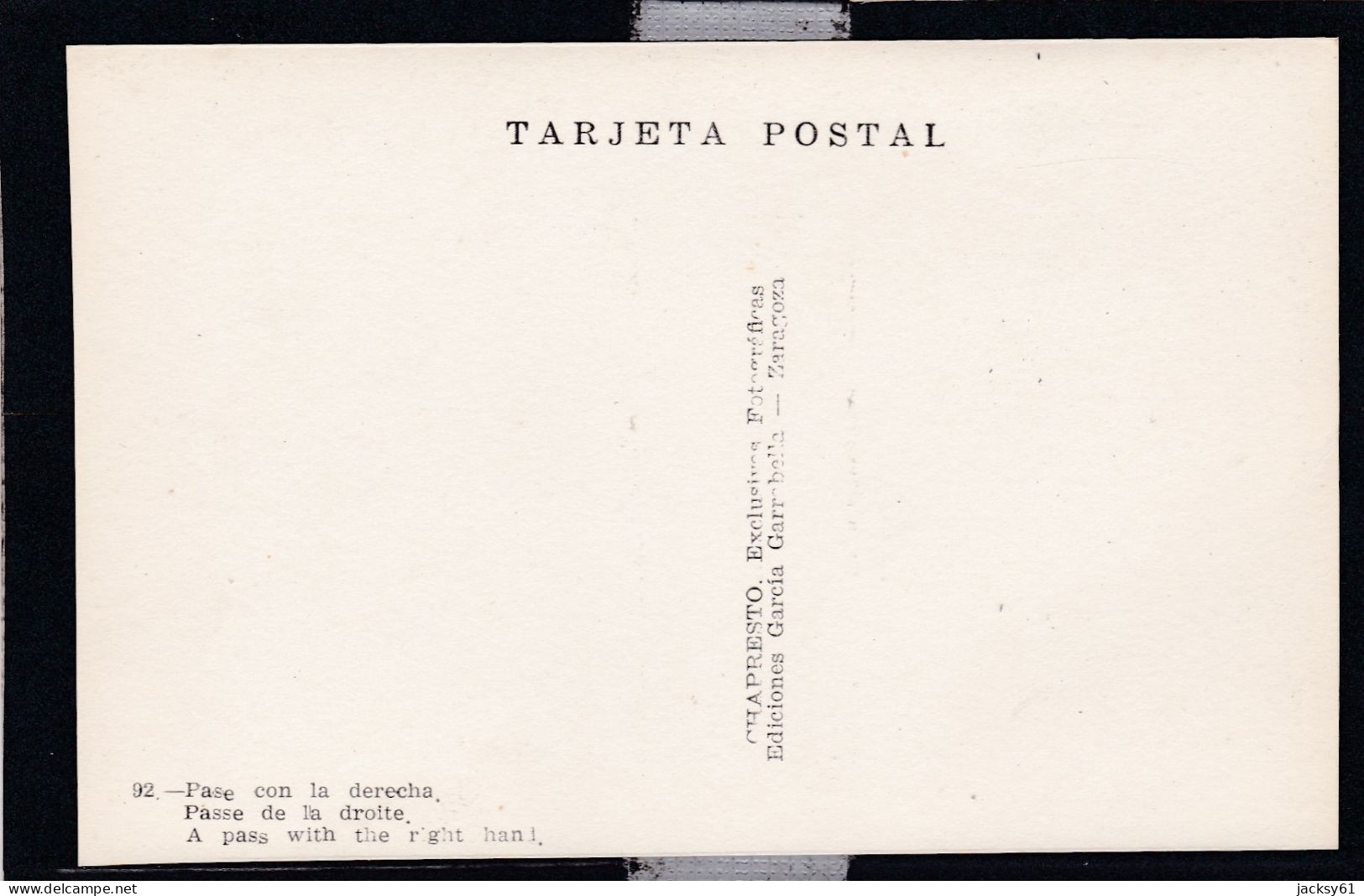Cours De Taureaux - ( 6 Cpa ) - Stierkampf