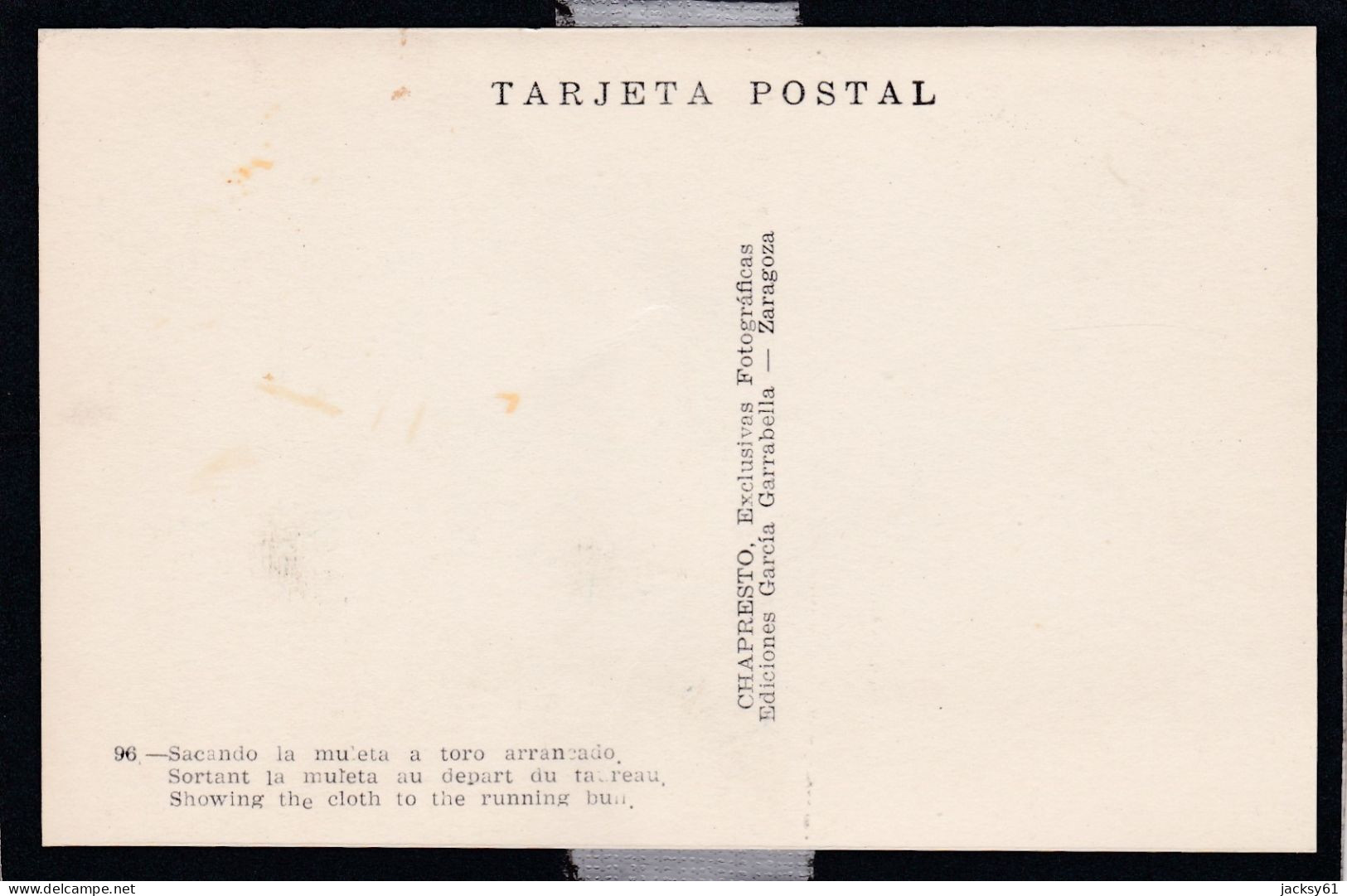 Cours De Taureaux - ( 6 Cpa ) - Stierkampf