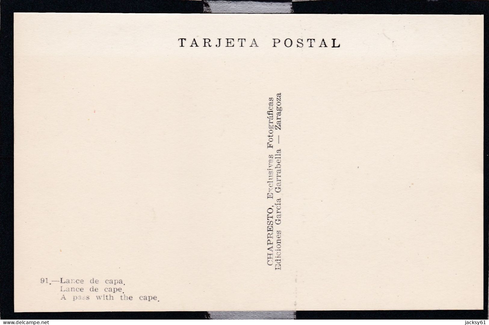 cours de taureaux - ( 6 cpa )