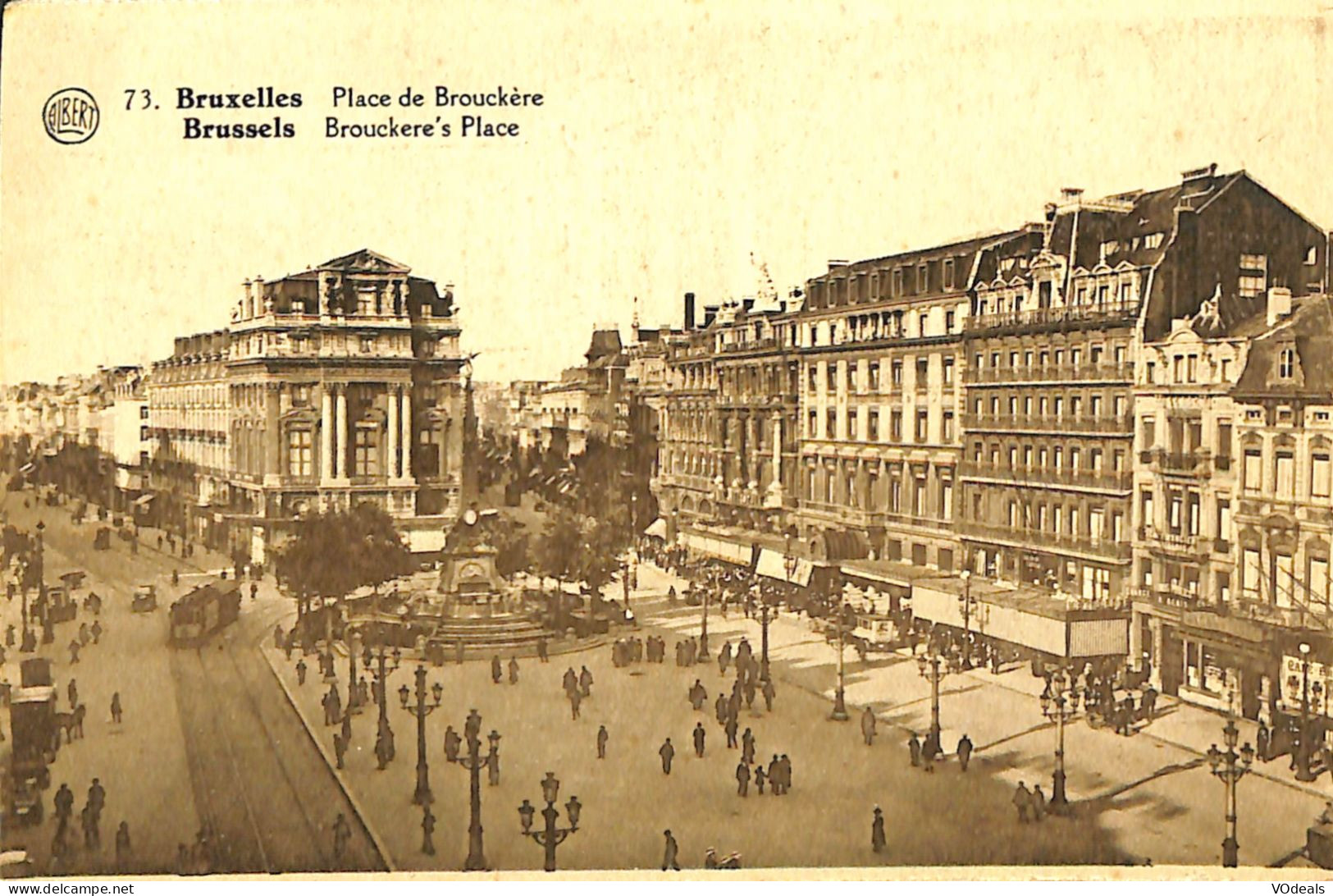 Belgique - Brussel - Bruxelles - Place De Brouckère - Piazze