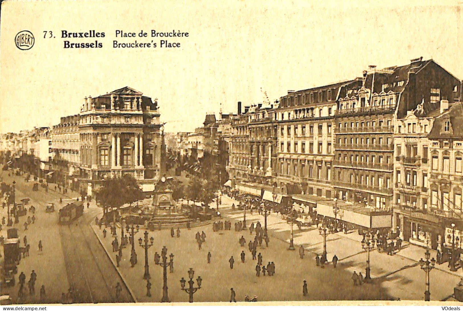 Belgique - Brussel - Bruxelles - Place De Brouckère - Squares