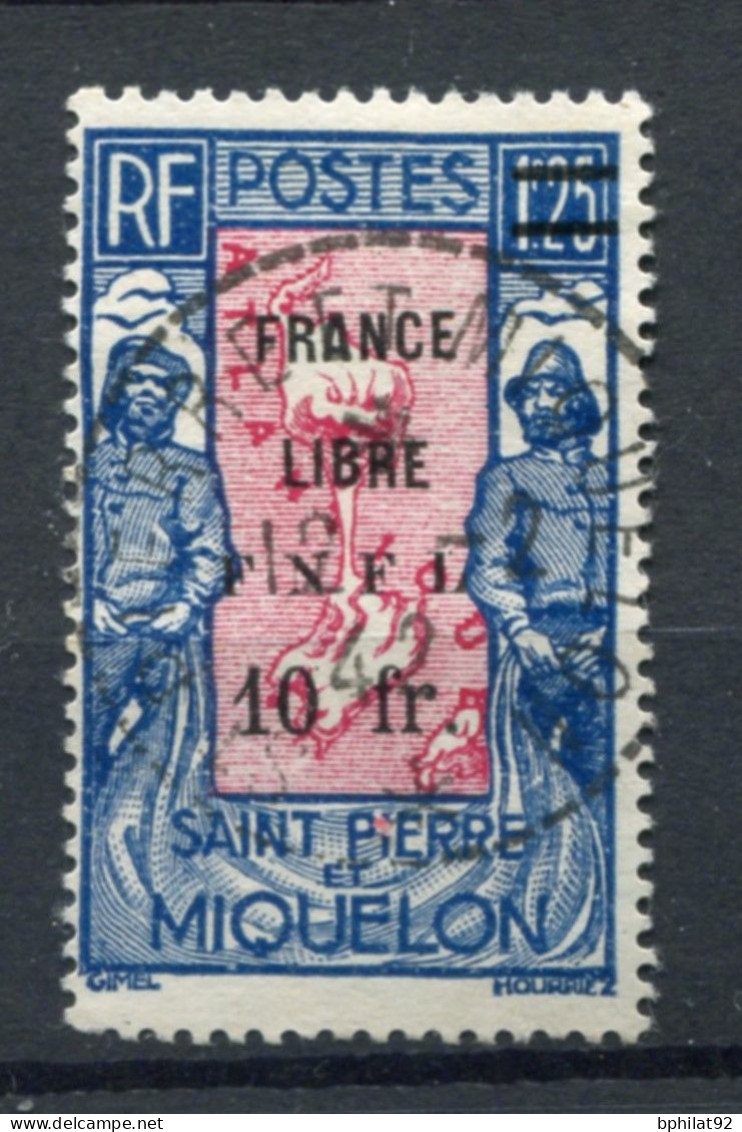 !!! SAINT PIERRE ET MIQUELON, N°289 OBLITERE - Used Stamps