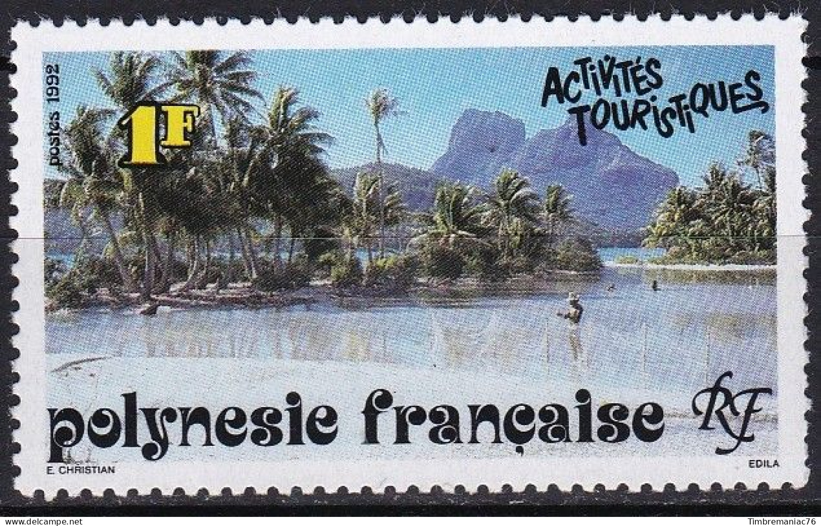 Polynésie Française  TUC 1992 YT 399-400 Oblitérés - Used Stamps
