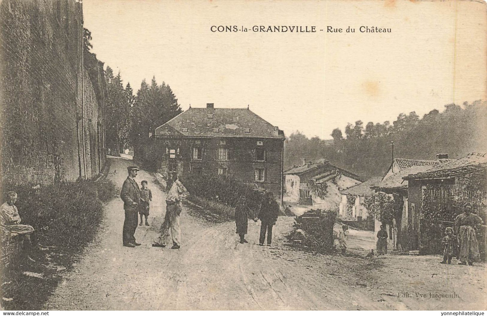 54 - MEURTHE ET MOSELLE - CONS-LA-GRANDVILLE - Rue Du Château - 10260 - Colombey Les Belles