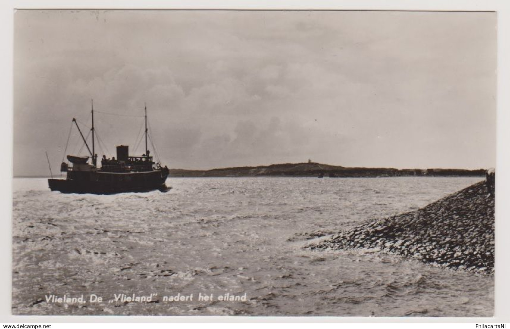 Vlieland - De Vlieland Nadert Het Eiland - Vlieland