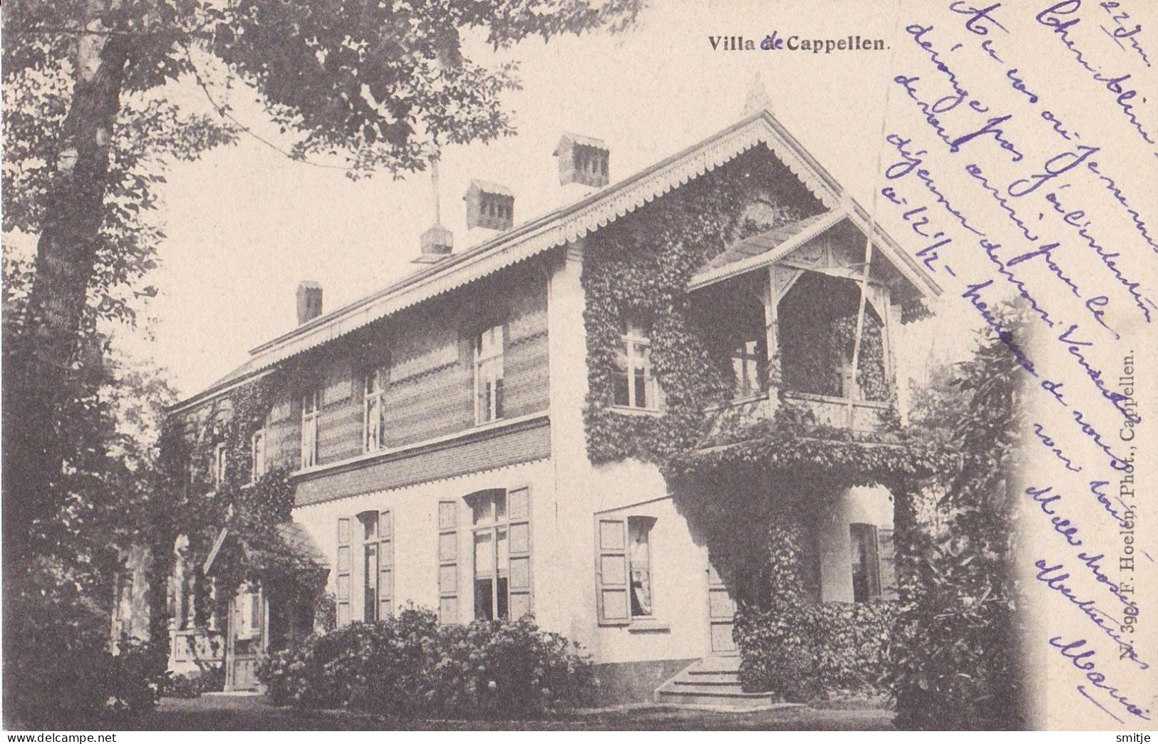 KAPELLEN 1903 VILLA DE CAPPELLEN - HOELEN 390 - Kapellen