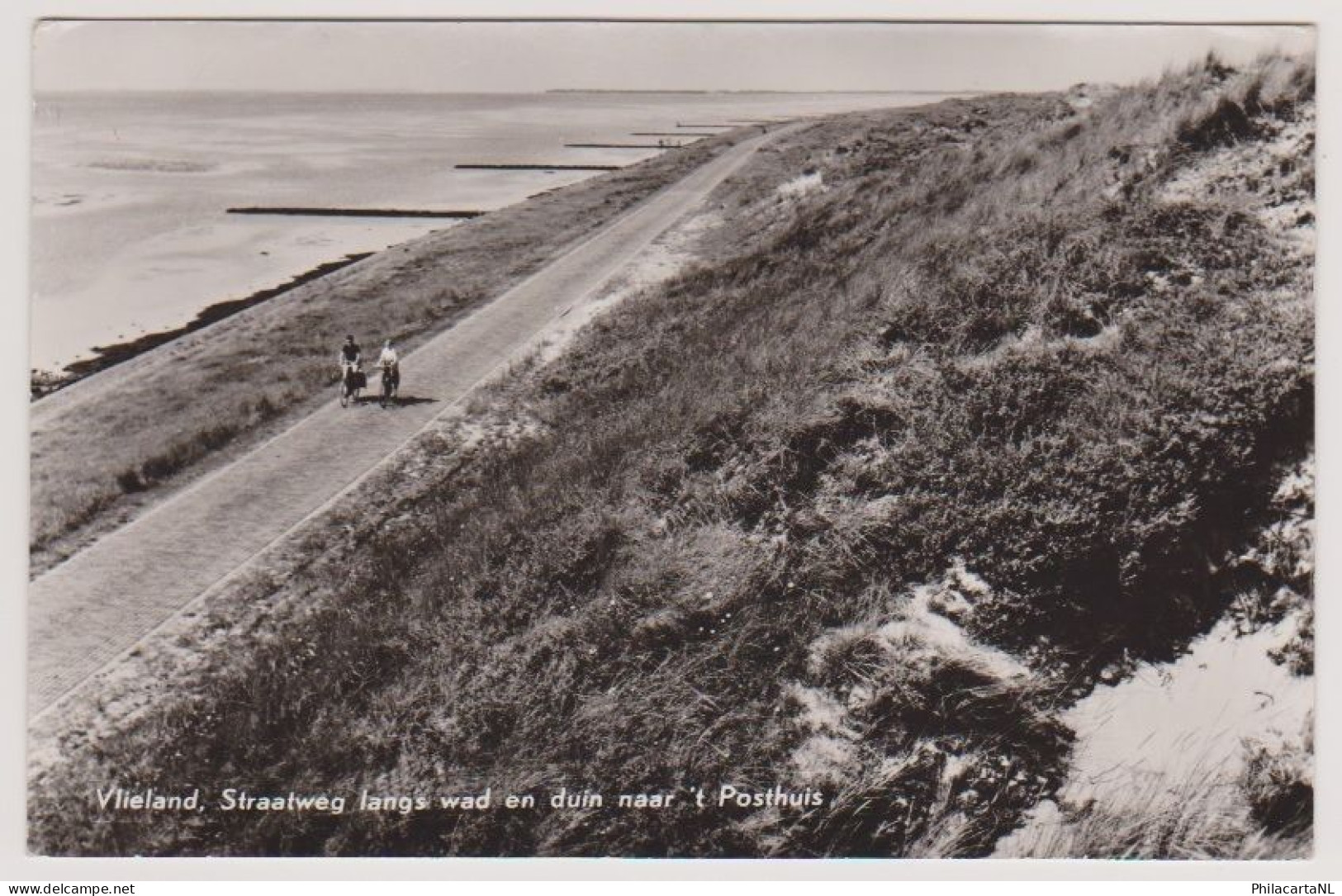 Vlieland - Straatweg Langs Wad En Duin Naar 't Posthuis - Vlieland