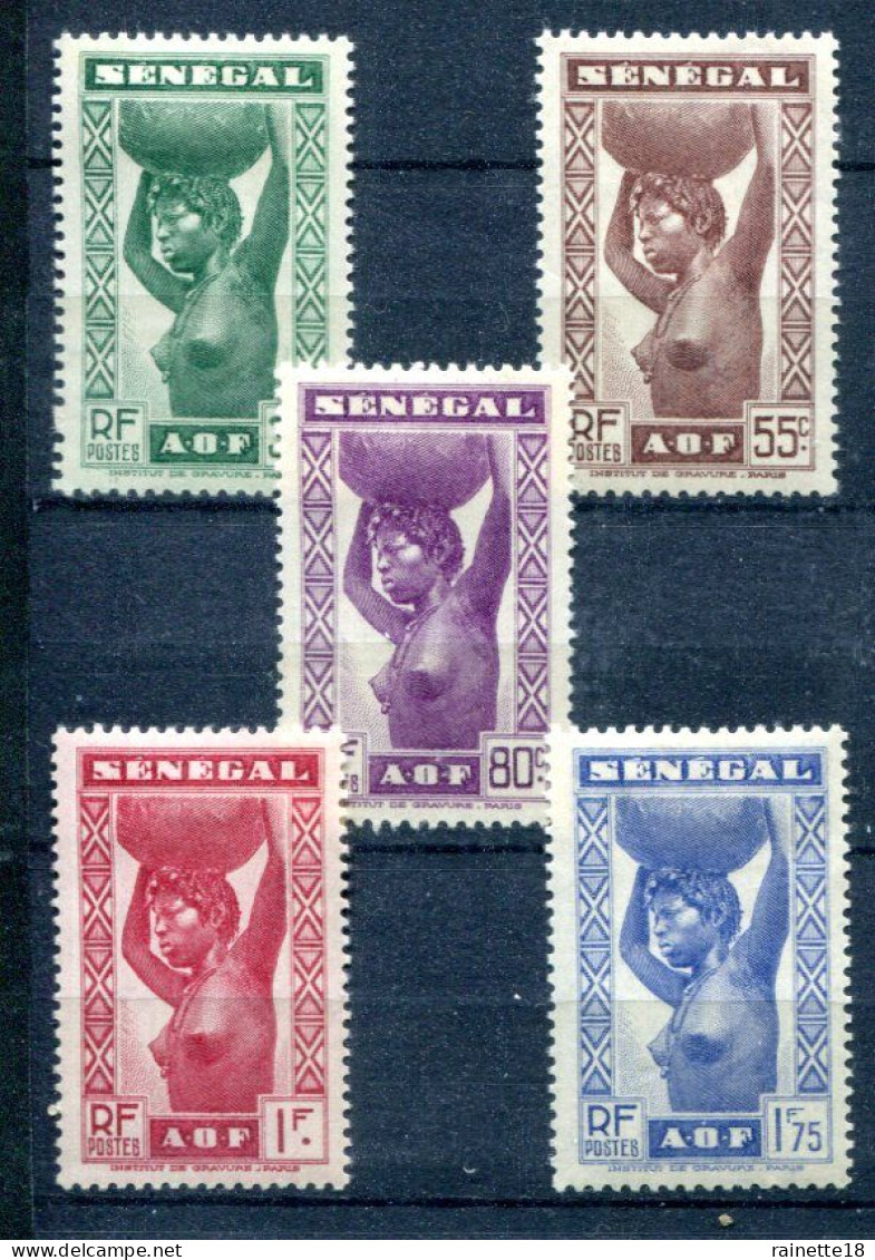 Sénégal         144/148 * - Unused Stamps