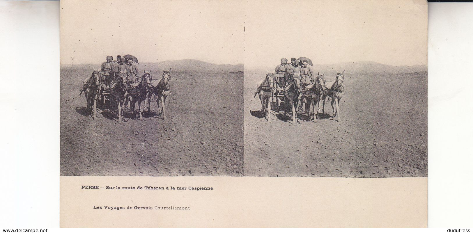 PERSE SUR LA ROUTE DE TEHERAN A LA MER CASPIENNE - Iran