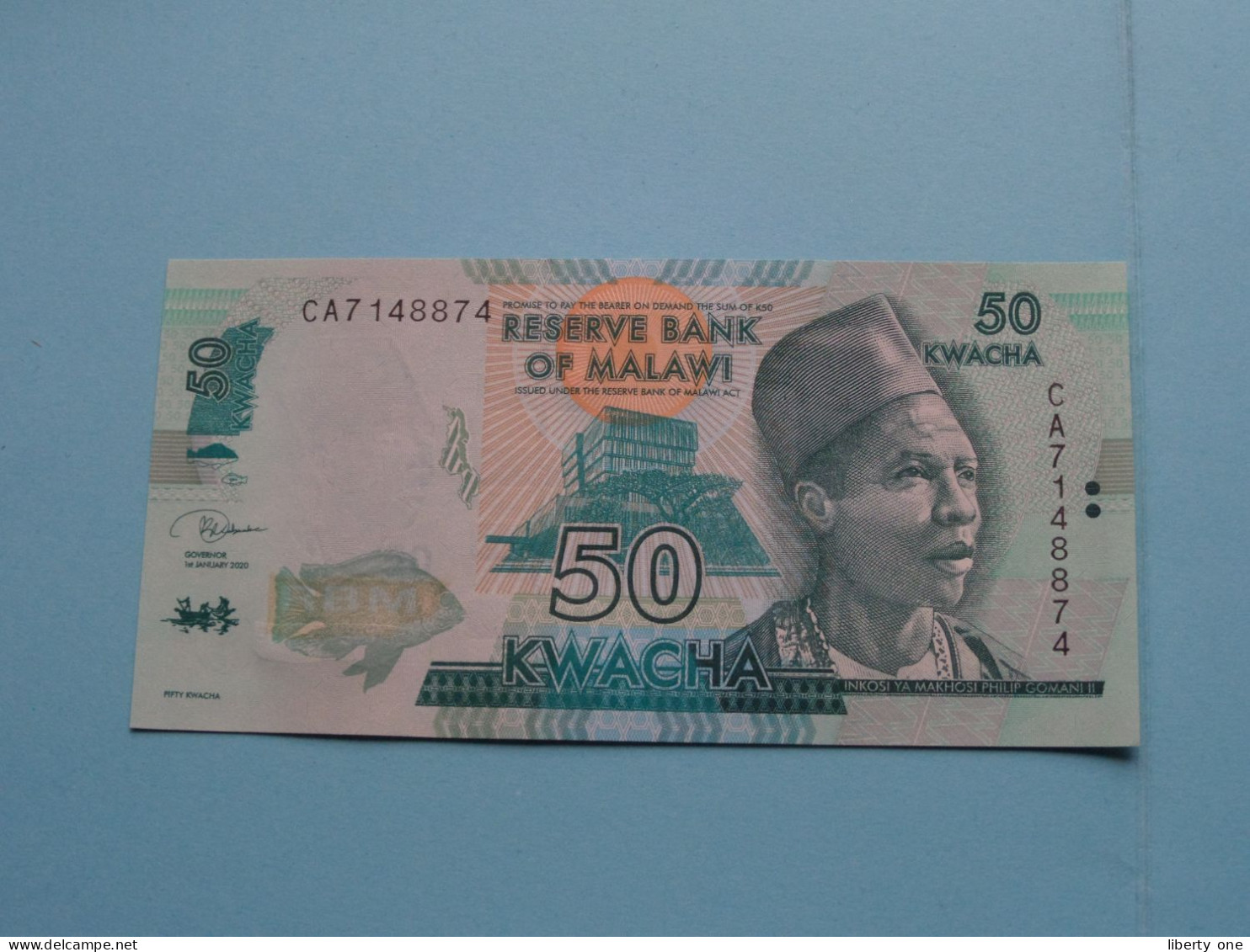 50 Kwacha ( CA7148874 ) 1 Jan. 2020 ( Voir / See > Scans ) UNC ! - Malawi