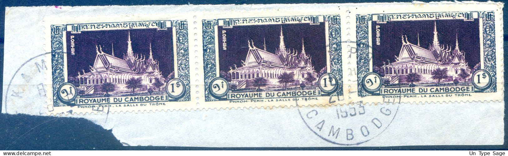 Cambodge, TAD PHNOM PENH 1953 - (F359) - Camboya