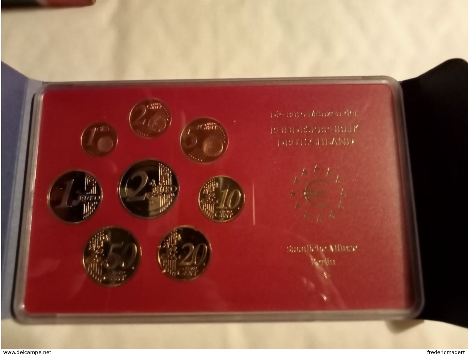 Plaquette Euro-Münzen Bundesepublik Deutschland - Coffret Berlin A 2003 - Sammlungen